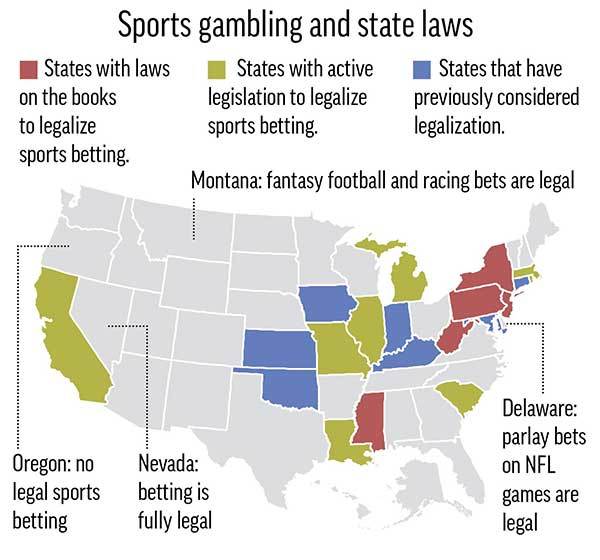 Image title: map states bookies legality map states bookies legality